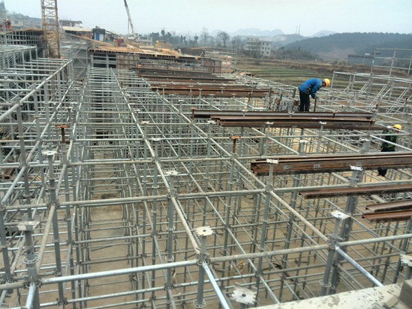 盤扣式腳手架特點(圖1) 盤扣式腳手架特點(圖1)